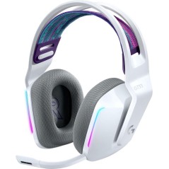 Logitech G G733 LIGHTSPEED Wireless RGB Gaming Headset - Ultimate Comfort & Immersive Sound in White